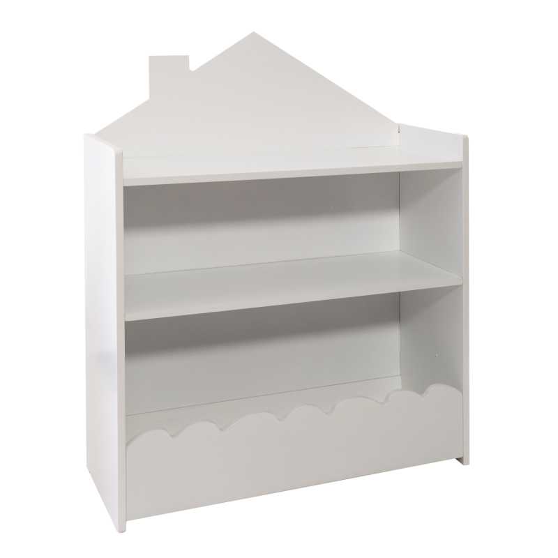 Bibliothèque avec Bac de Rangement Blanc Atmosphera For Kids Bibliothèque avec Bac de Rangement Blanc Atmosphera For Kids