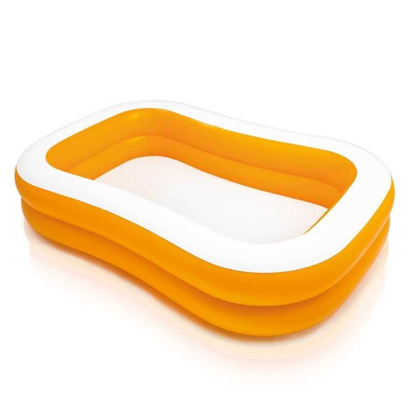 Piscine Rectangle couleur Abricot Intex Piscine Rectangle couleur Abricot Intex