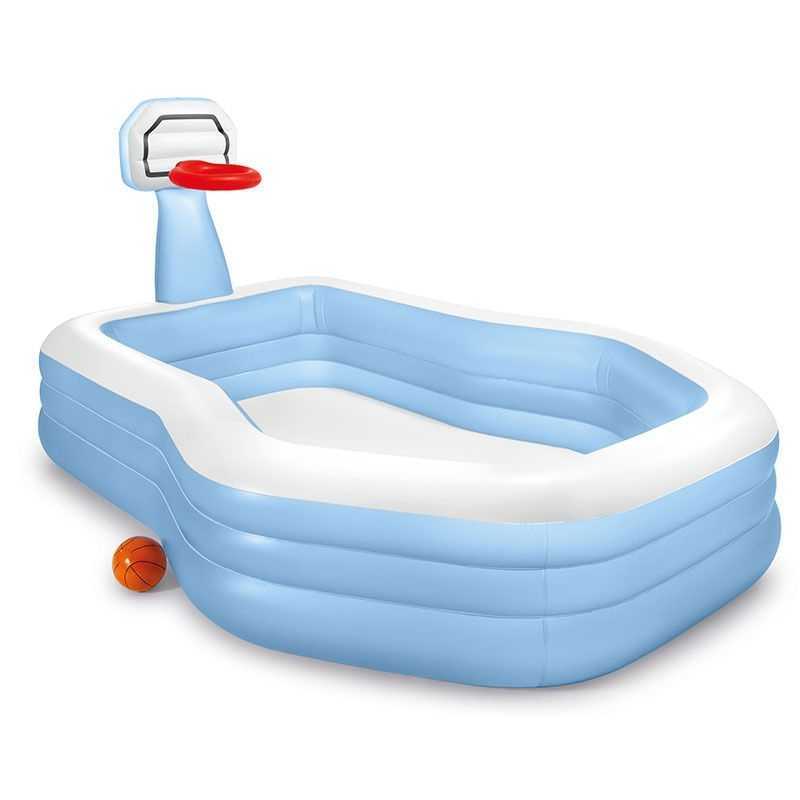 Piscine octogonale avec panier de basket Intex Piscine octogonale avec panier de basket Intex