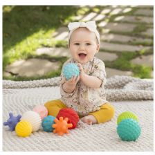 Set de 10 balles sensorielles - Infantino Set de 10 balles sensorielles - Infantino