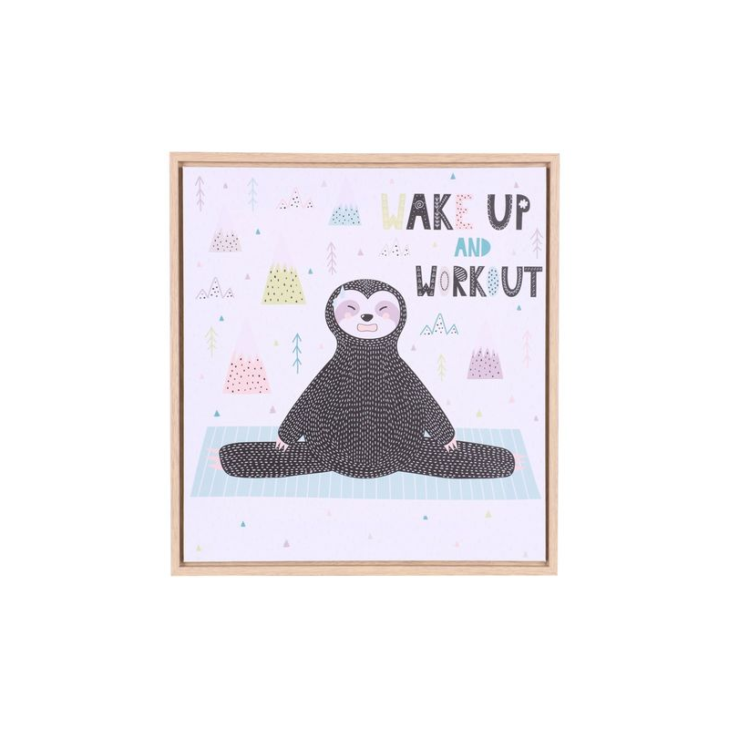 Toile de chambre pour enfant "Wake Up And Workout" Judy Wild Toile de chambre pour enfant "Wake Up And Workout" Judy Wild