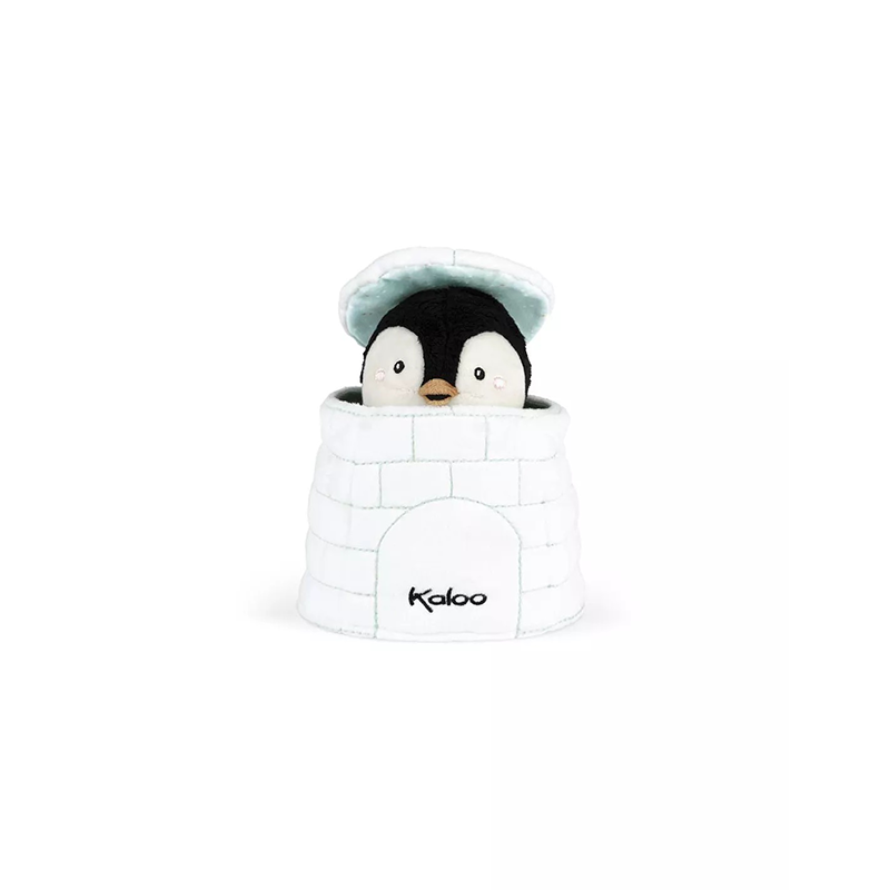 Peluche Marionnette Pingouin Surprise Kaloo Peluche Marionnette Pingouin Surprise Kaloo