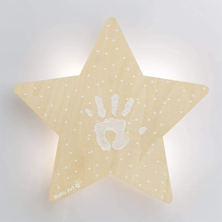 Applique Murale Collection en Bois avec Empreinte - Baby Art