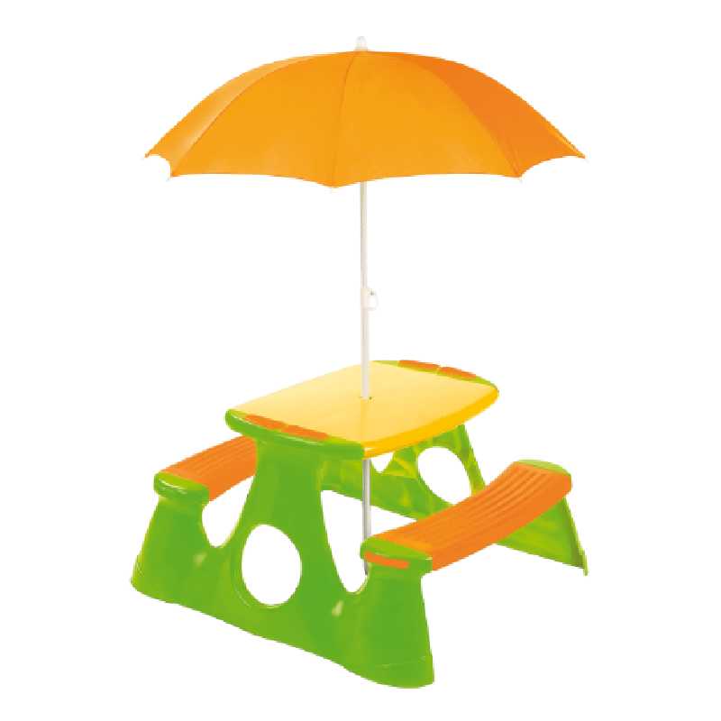 Table de pique-nique avec parasol Judy Wild Table de pique-nique avec parasol Judy Wild
