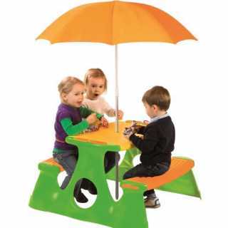 Table de pique-nique avec parasol Judy Wild