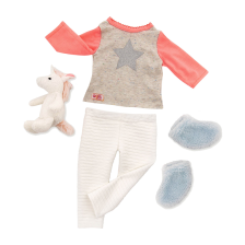 Tenue classique Pyjama licorne - Our Generation Tenue classique Pyjama licorne - Our Generation