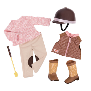 Tenue Deluxe Ensemble équitation rose - Our Generation