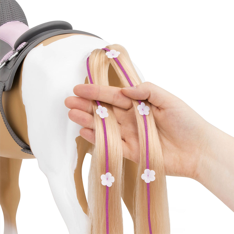 Cheval 51 cm Beige et blanc Our Generation Cheval 51 cm Beige et blanc Our Generation