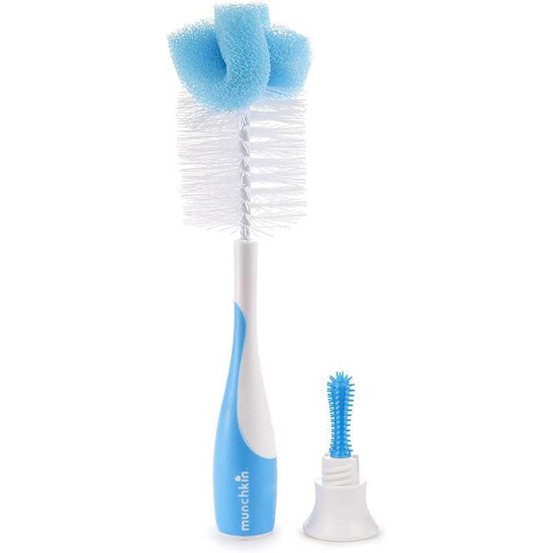 Goupillon pour Biberons et Tétines Munchkin - Bleu Goupillon pour Biberons et Tétines Munchkin - Bleu