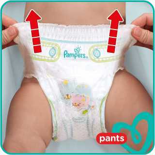Pampers - Baby Dry Nappy Pants - Couches Taille 3 (6-11kg) - Pack 1 mois (x192 culottes)