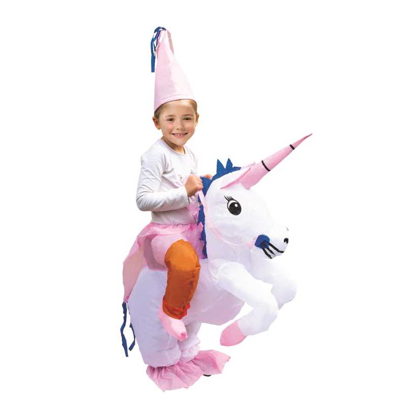 Deguisement gonflable licorne enfant Mister Gadget