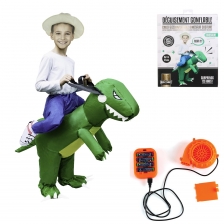 Deguisement gonflable dinosaure enfant Mister Gadget