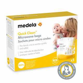 Lot de 5 sachets de sterilisation - Medela