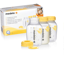 Lot de 3 biberons pour lait maternel 150ml - Medela Lot de 3 biberons pour lait maternel 150ml - Medela