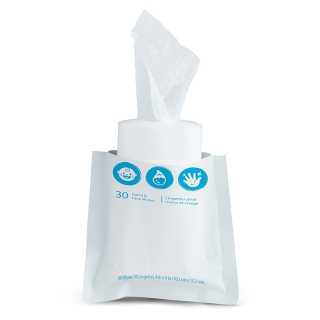 Pack de Lingettes de Rechange Comprend 3 x 30 Lingettes Brica Munchkin
