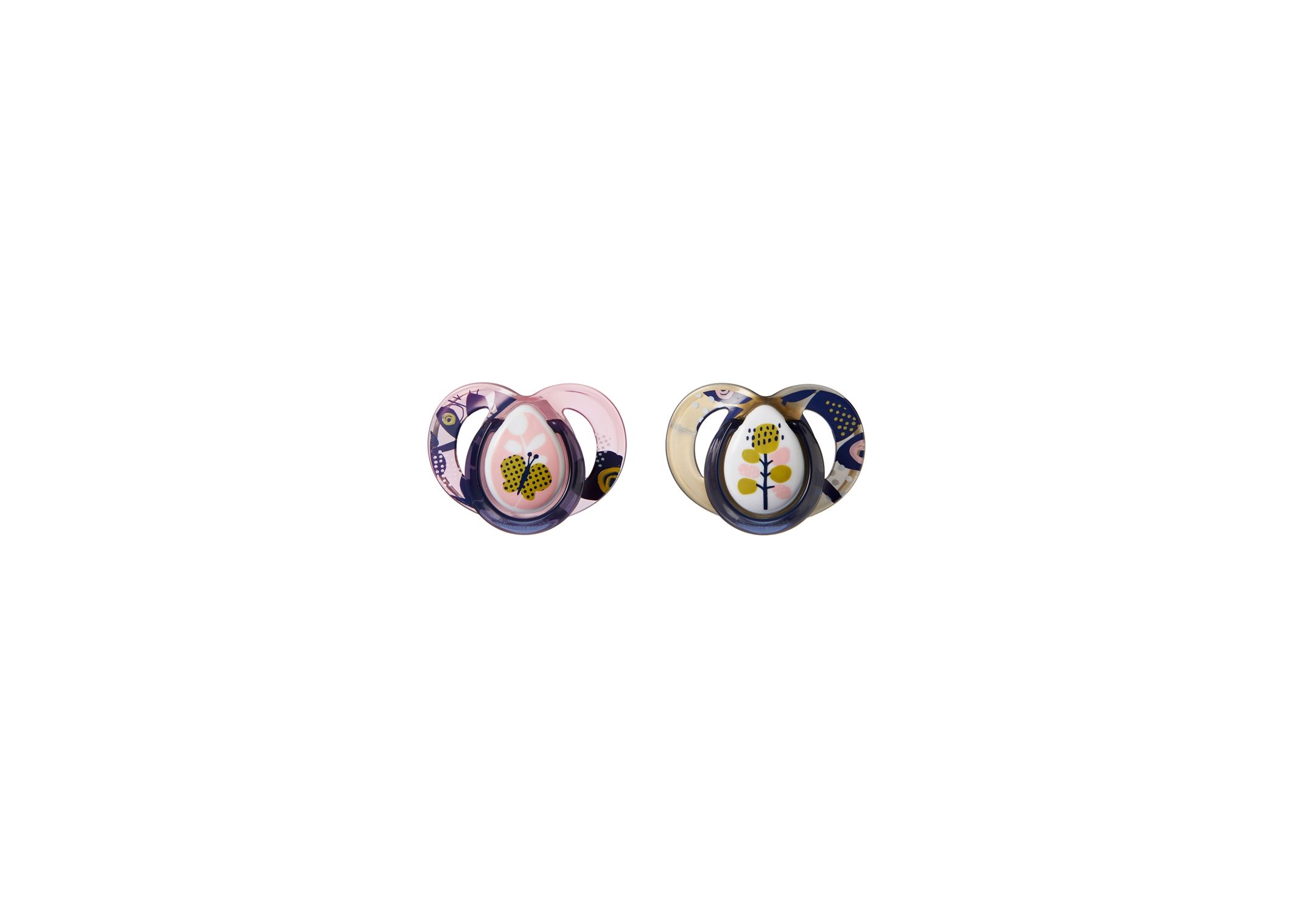 Lot de 2 sucettes Moda Papillon 6-18 mois Tommee Tippee Lot de 2 sucettes Moda Papillon 6-18 mois Tommee Tippee