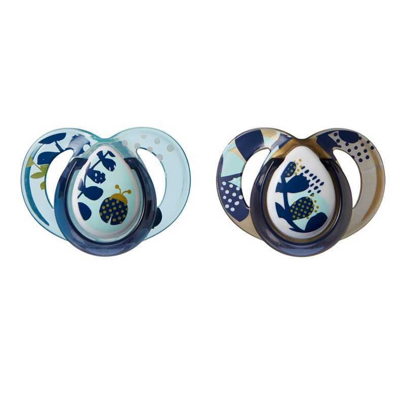 Lot de 2 sucettes Moda Coccinelle 6-18 mois Tommee Tippee Lot de 2 sucettes Moda Coccinelle 6-18 mois Tommee Tippee