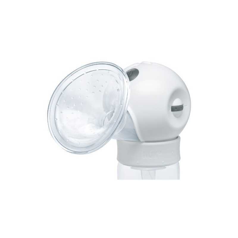 Nuk Luna Tire-Lait /Électrique Blanc//Transparent