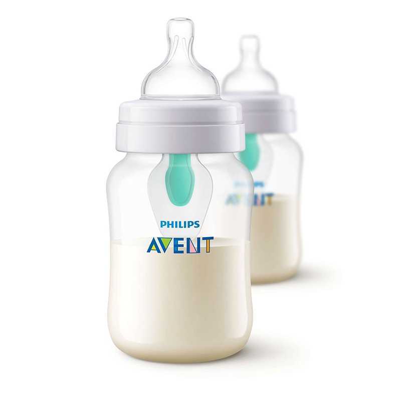 Avent - Lot de 2 tétines nr 2 pour biberons Avent