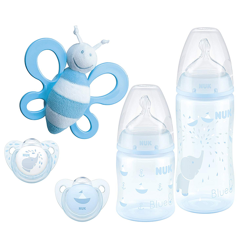 Nuk Kit De Naissance Cadeau Naissance Bleu Nuk Kit De Naissance Cadeau Naissance Bleu