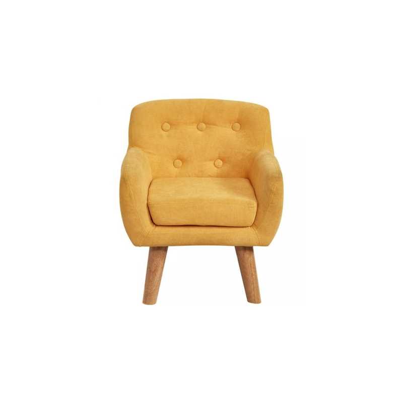 Fauteuil enfant confortable Jaune Babygloo Fauteuil enfant confortable Jaune Babygloo