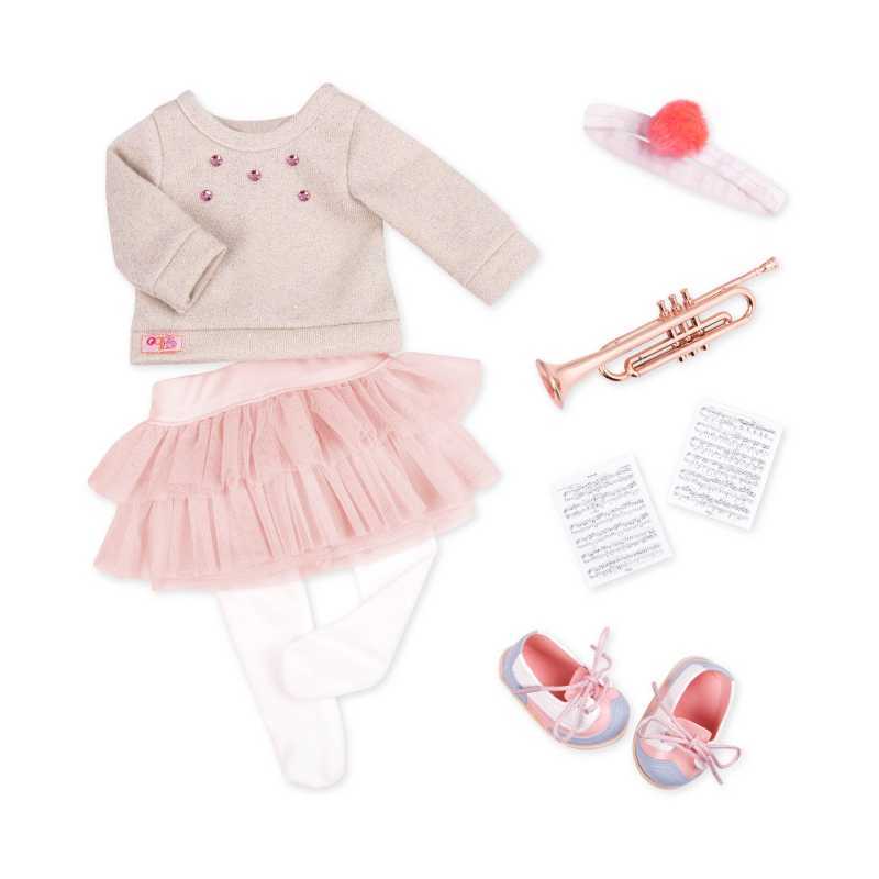 Tenue Deluxe Jupe et trompette Our generation Tenue Deluxe Jupe et trompette Our generation