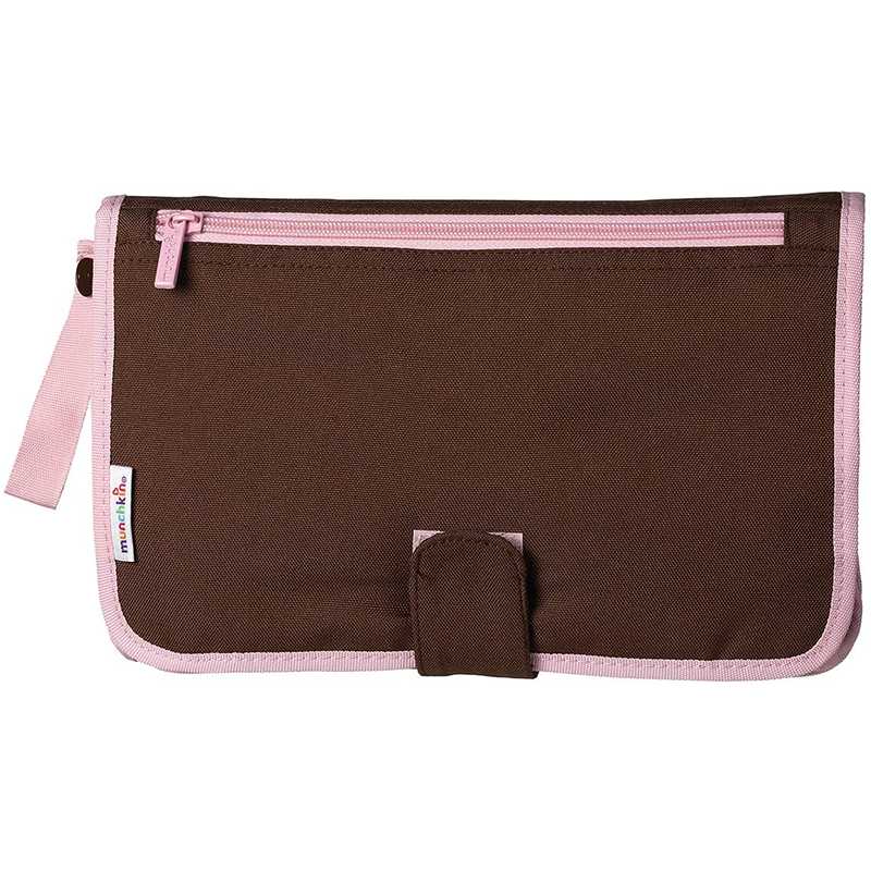 Trousse à Langer pour le Voyage Munchkin - Rose Trousse à Langer pour le Voyage Munchkin - Rose