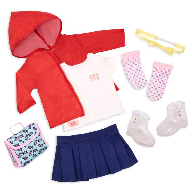 Tenue Deluxe Imperméable rouge Our generation Tenue Deluxe Imperméable rouge Our generation