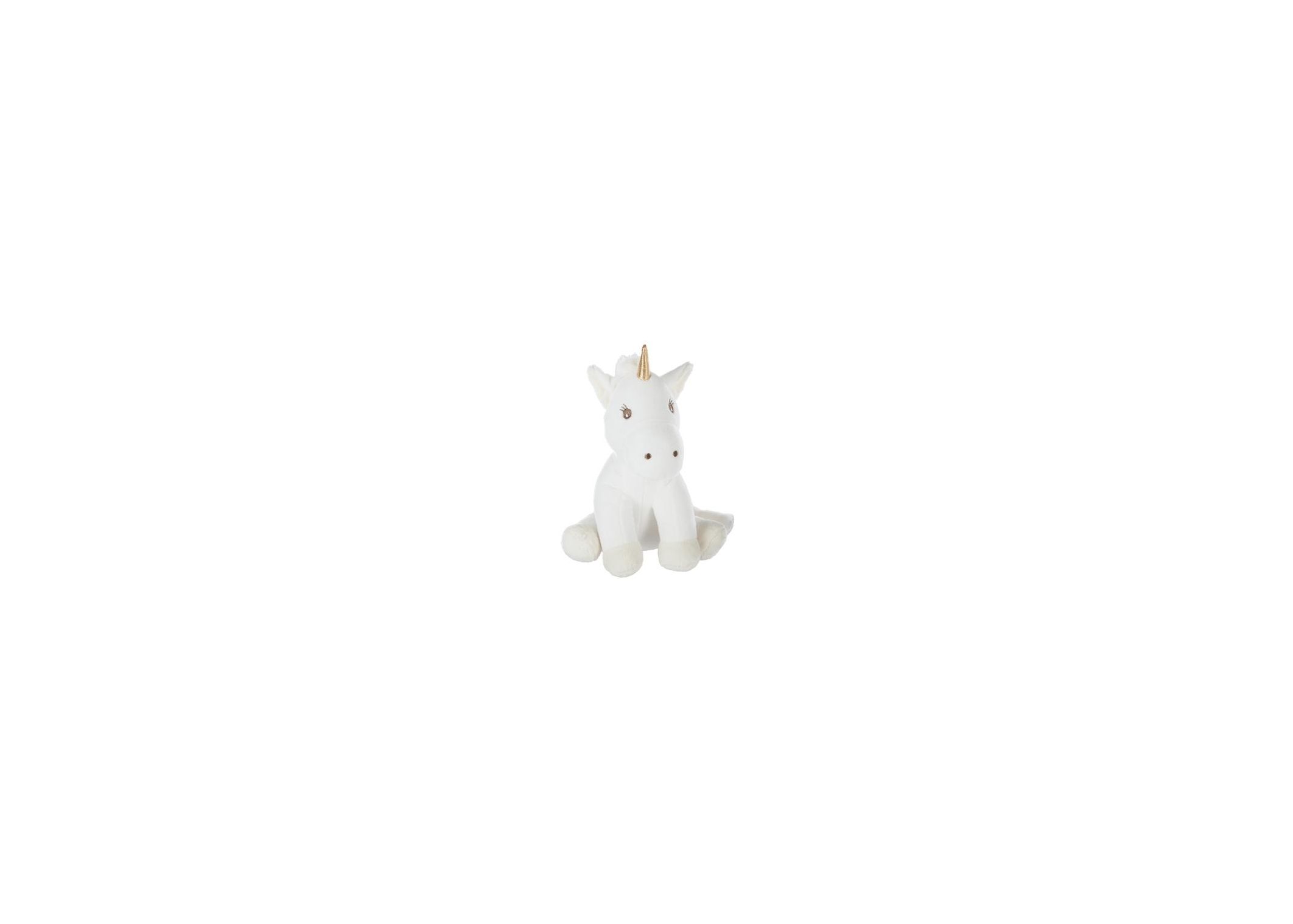 Peluche Licorne Jaune Atmosphera