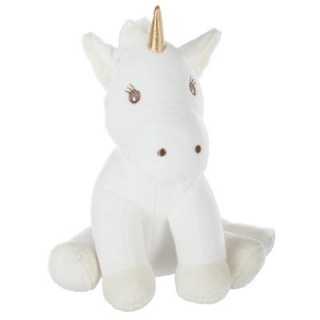 Peluche Licorne Jaune -...