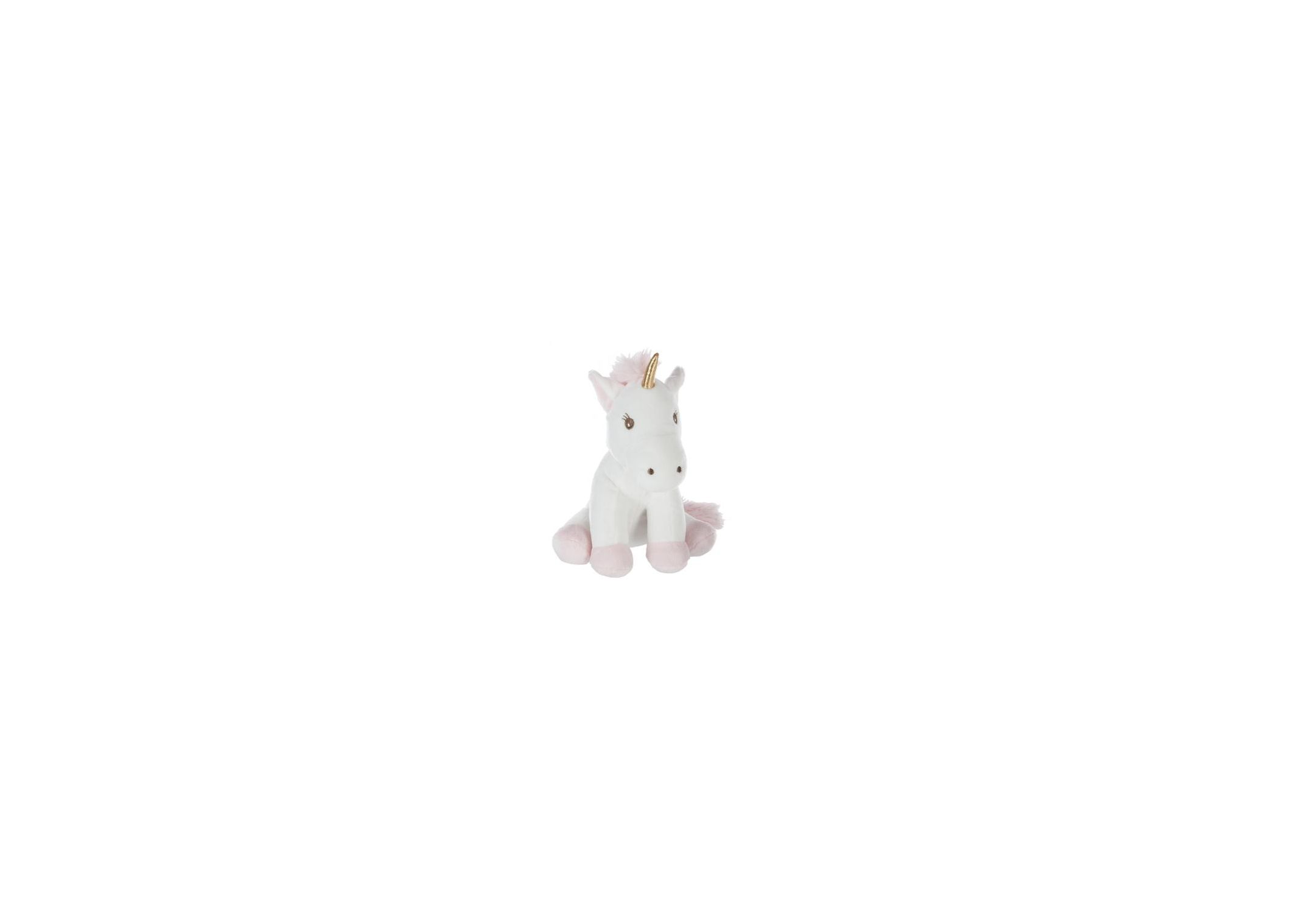 Peluche Licorne Rose Atmosphera