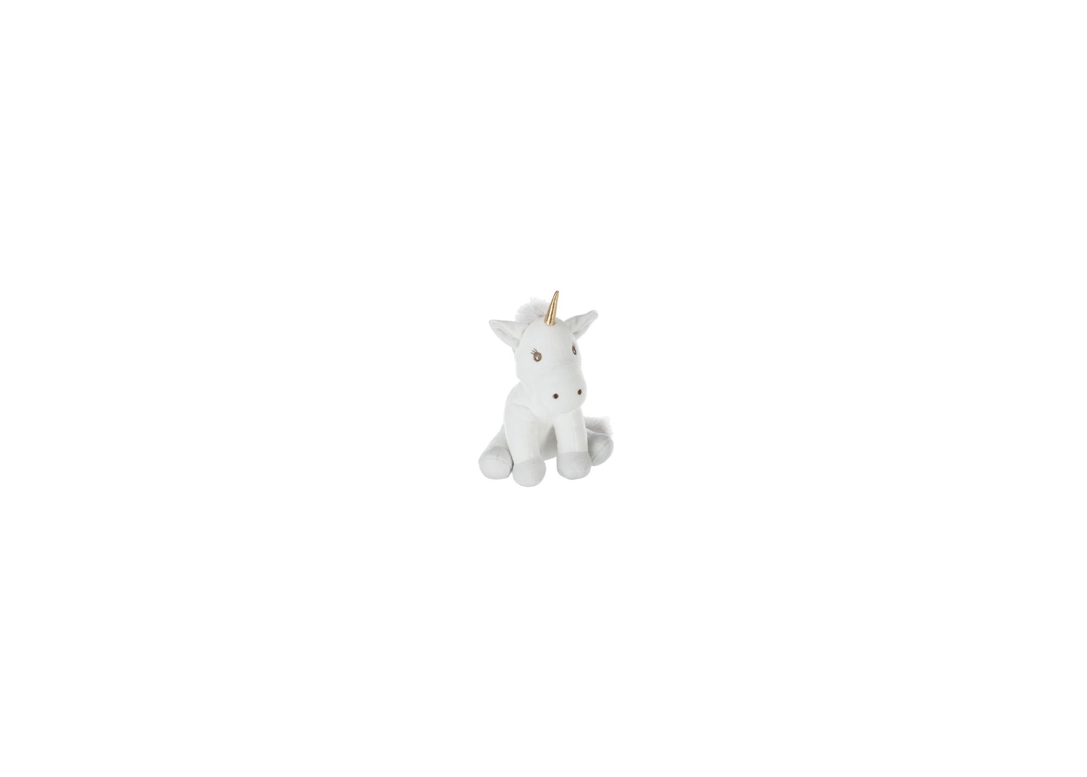 Peluche Licorne Gris Atmosphera