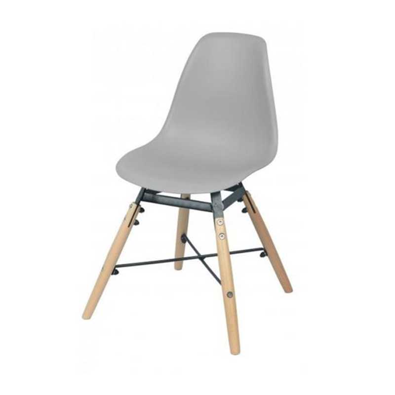 Chaise Grise pour enfant Judy Wild Chaise Grise pour enfant Judy Wild