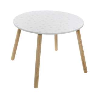 Table enfant douceur étoiles Blanc - Atmosphera For Kids