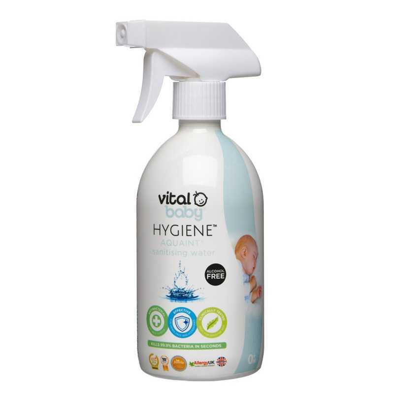 Eau Nettoyante et désinfectante Aquaint 500 ml Vital baby Eau Nettoyante et désinfectante Aquaint 500 ml Vital baby