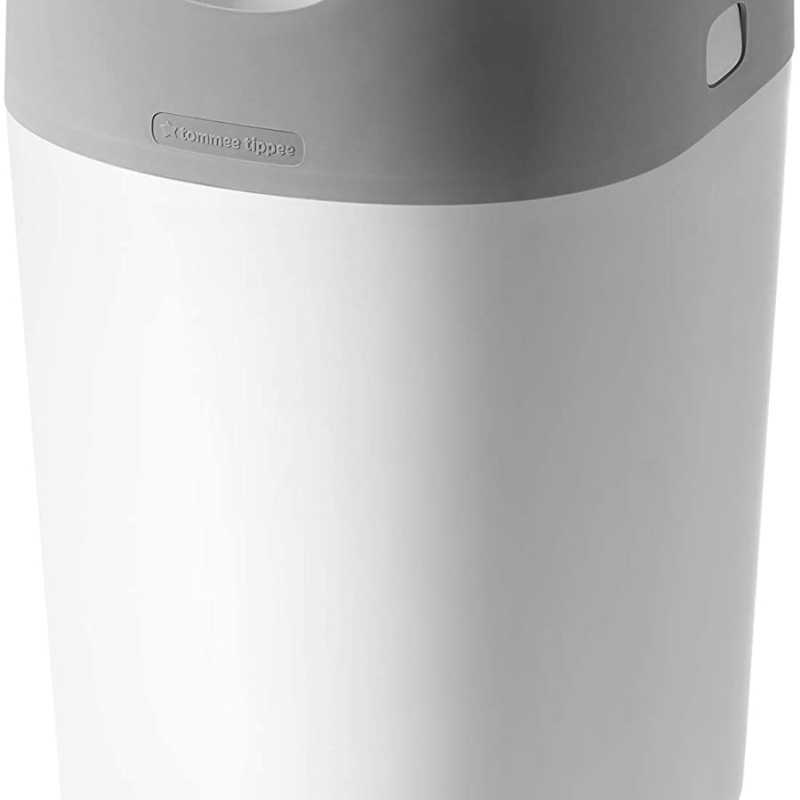 Tommee Tippee Twist/Click Sangenic Tec Set Débutant Poubelle à Couches  Protection Anti-Odeur/Germe Garantie 12X Recharges Blanc