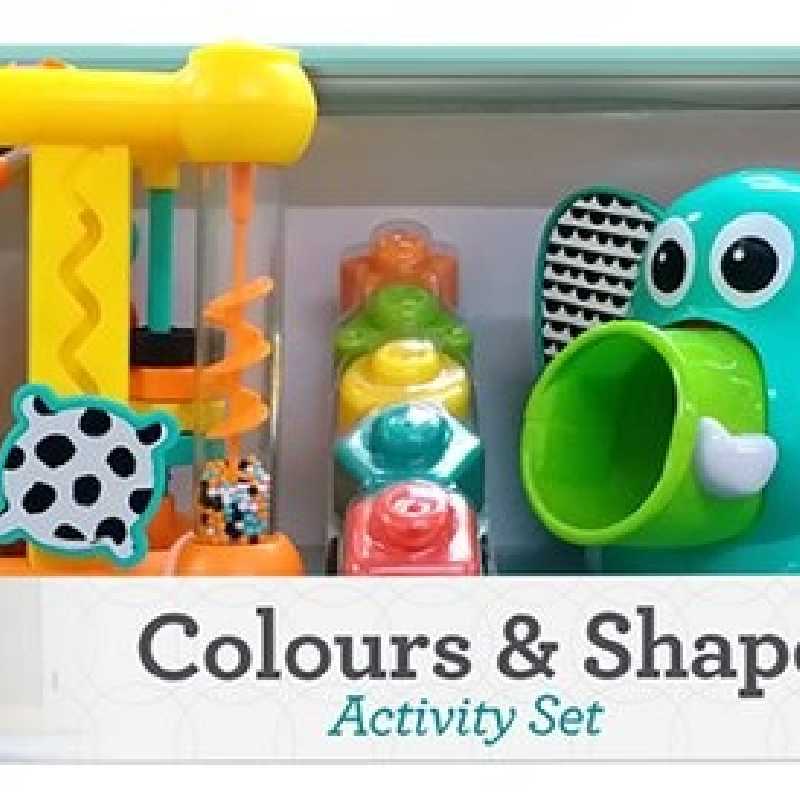 Coffret d'activité formes et couleurs Infantino Coffret d'activité formes et couleurs Infantino