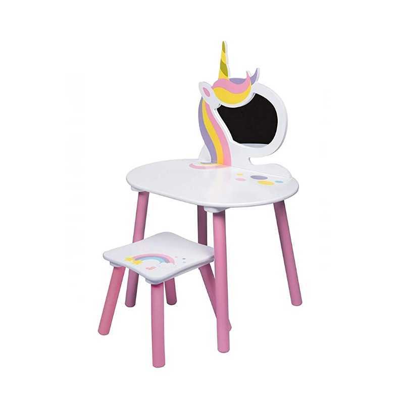 Sweet Licorne Coiffeuse avec Miroir Judy Wild