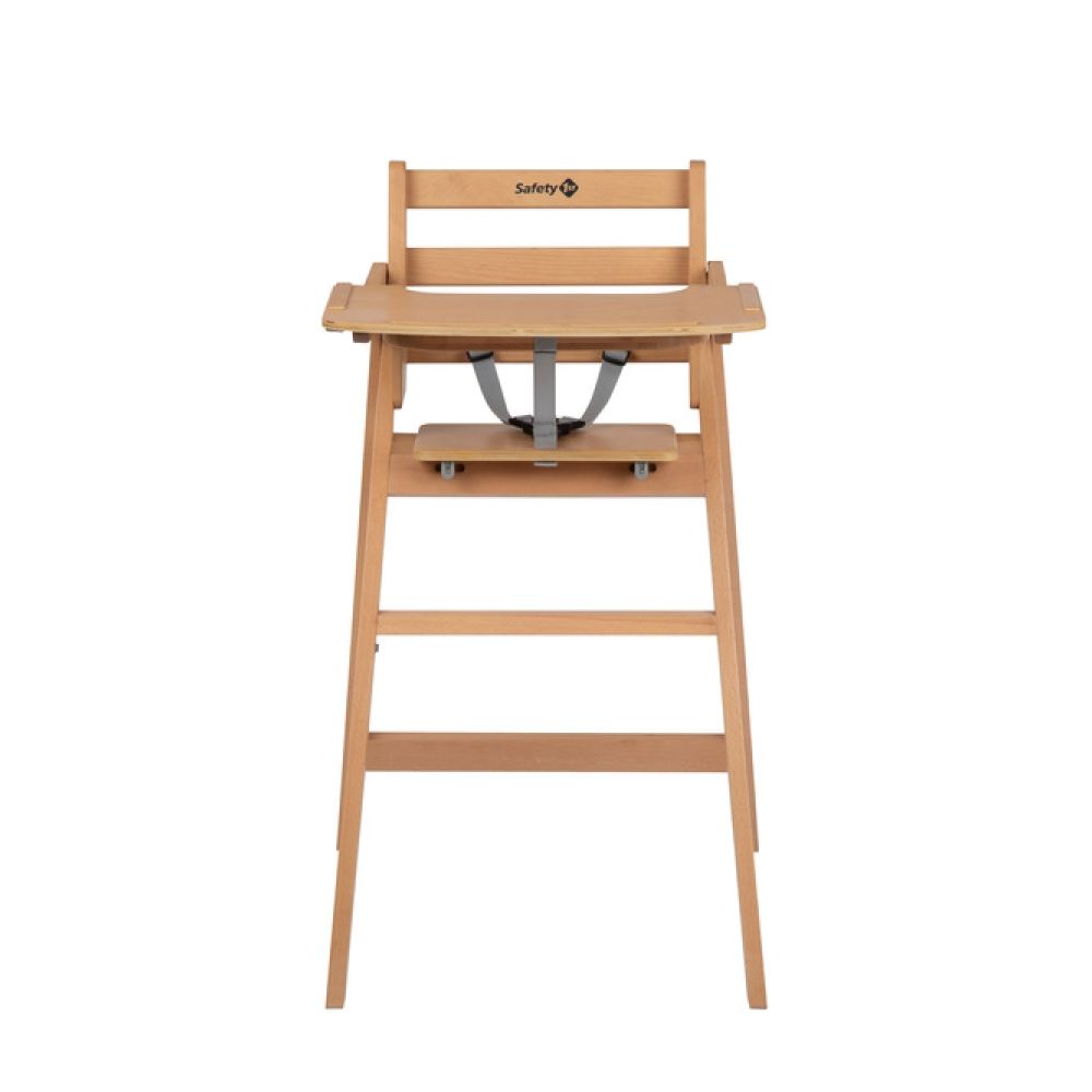 Chaise haute pliante en bois Nordik Naturel de Safety 1st