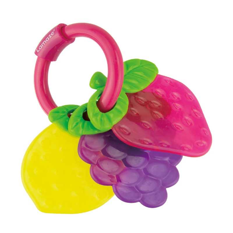 Anneau de dentition fruité Rose Lamaze Anneau de dentition fruité Rose Lamaze