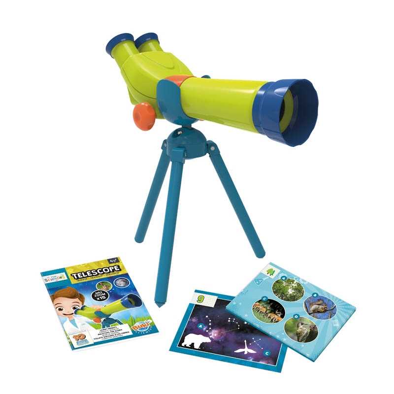 Mini sciences Télescope Binoculaire 4+ - Buki