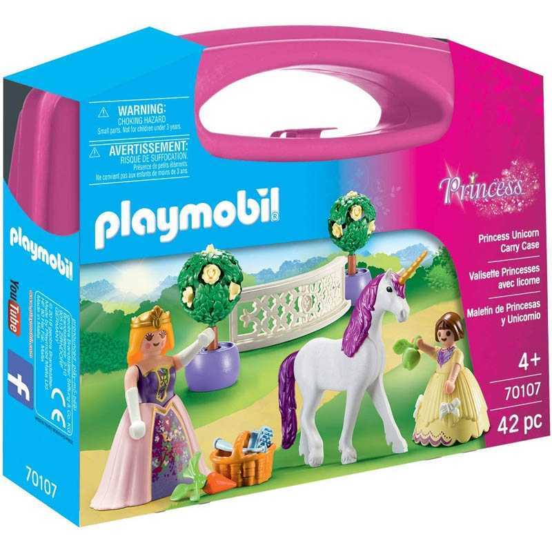 Princesse & Licorne boîtier de transport Playmobil