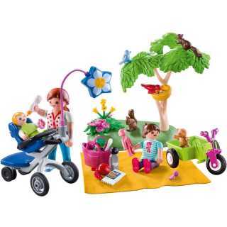 Pique-Nique en Famille Boîtier de transport Playmobil