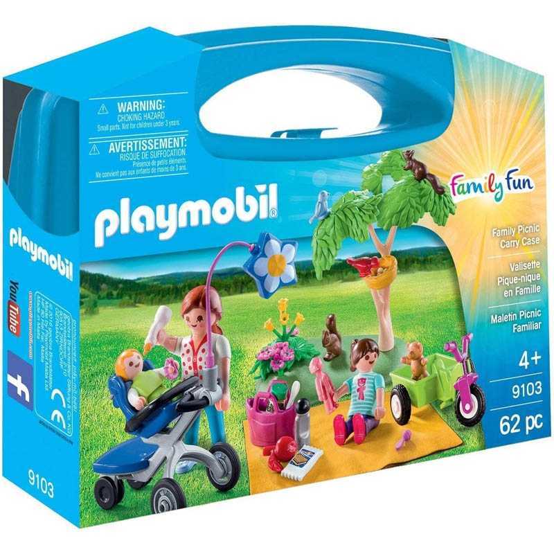 Pique-Nique en Famille Boîtier de transport Playmobil