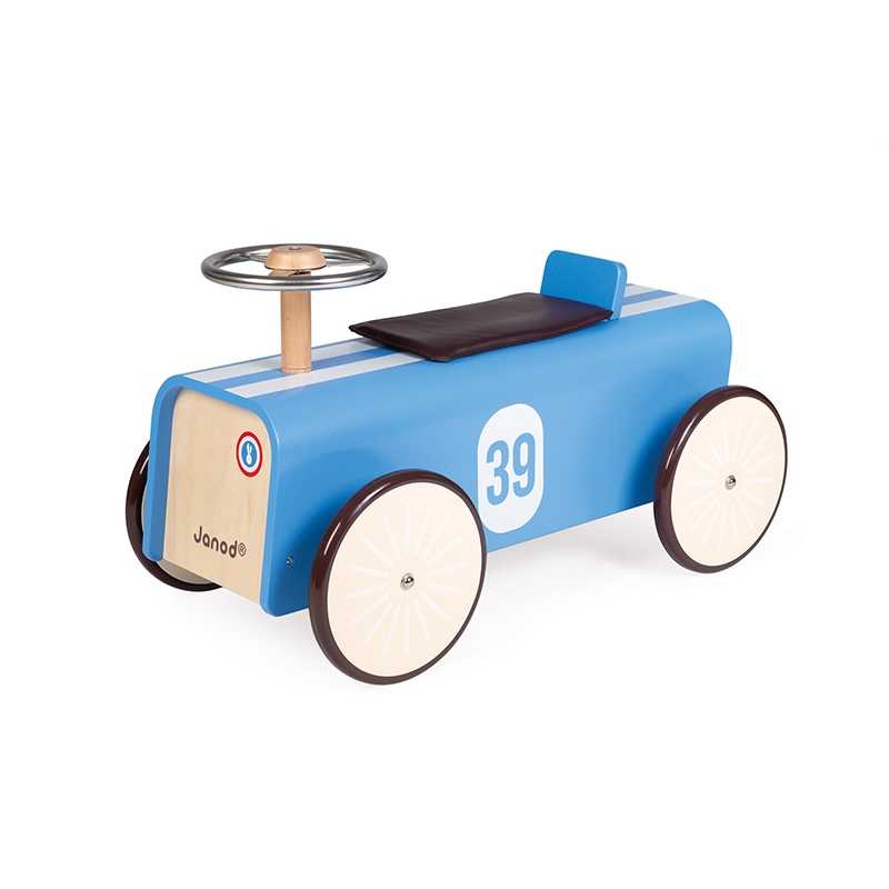 Porteur voiture enfant Bleu - Janod