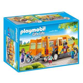Van Scolaire avec rampe déployable Playmobil