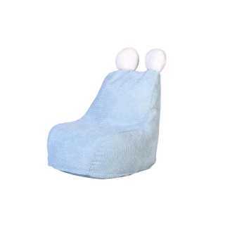 Fauteuil Poire Enfant Bleu Ted - Home Deco Kids