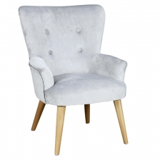 Fauteuil Helsinki Patchwork Enfant Gris - Home Deco Kids Fauteuil Helsinki Patchwork Enfant Gris - Home Deco Kids
