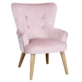 Fauteuil Helsinki enfant Rose - Home Deco Kids