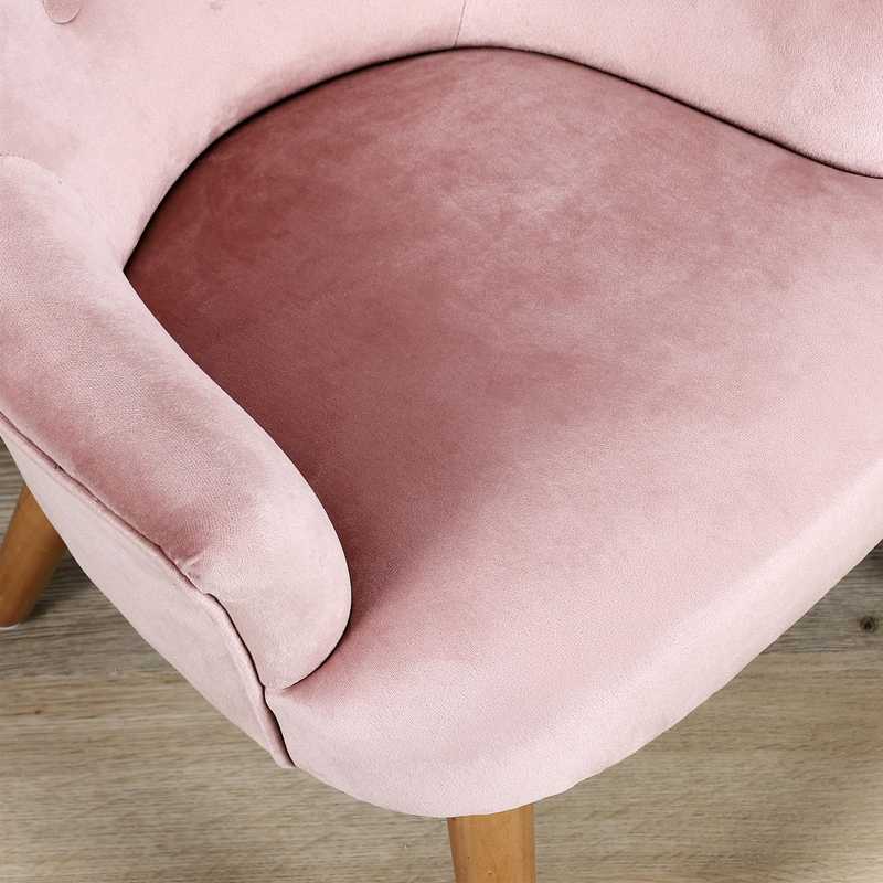 Wookids Fauteuil Enfant Stars Rose